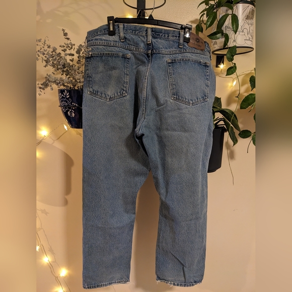 Vintage Wrangler Blue Jeans 100% Cotton - Picture 1 of 9